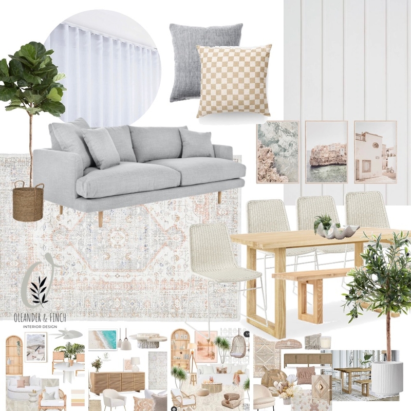 Pauline 1 Mood Board by Oleander & Finch Interiors on Style Sourcebook