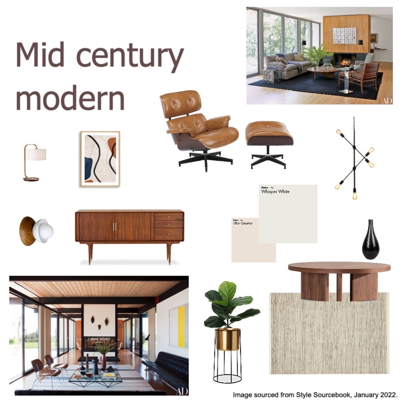 Mid century modern Mood Board by katiecawthorn on Style Sourcebook