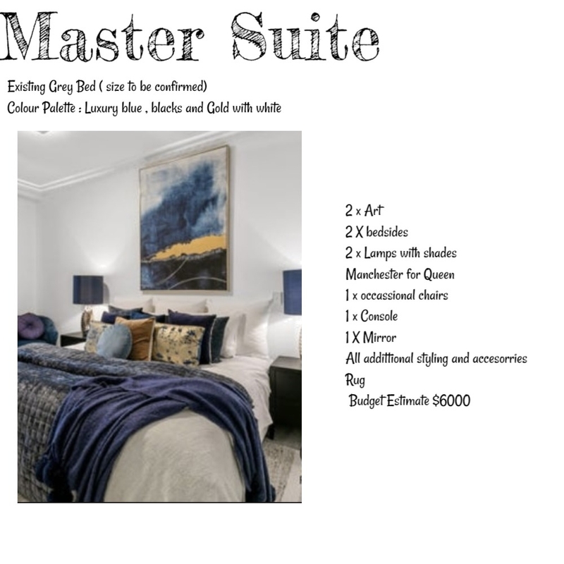 Master Suite Bennett Springs Mood Board by Colette on Style Sourcebook