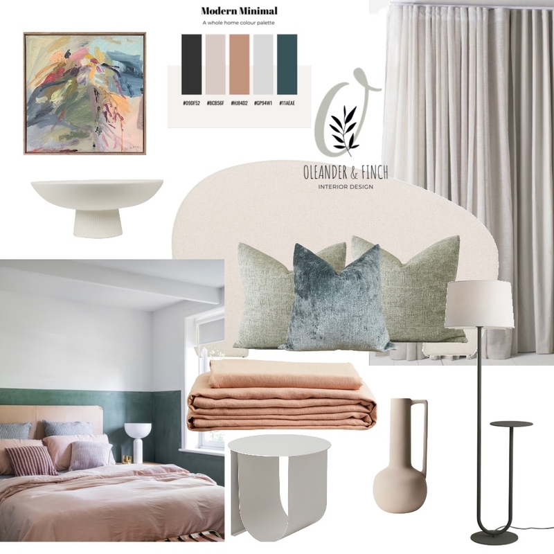 Guest bedroom Mood Board by Oleander & Finch Interiors on Style Sourcebook