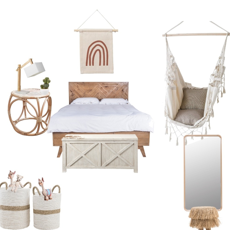 Boho Teen bedroom Mood Board by D_designs on Style Sourcebook