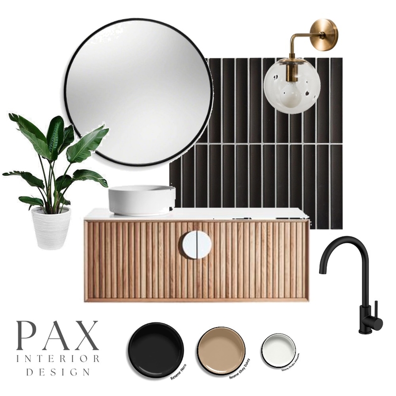 Scandi Sleek Bathroom Mood Board by PAX Interior Design on Style Sourcebook