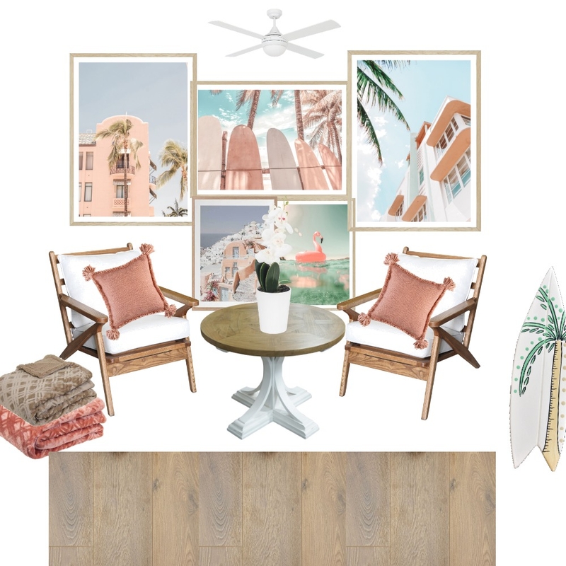 beachy pink living room Mood Board by D_designs on Style Sourcebook