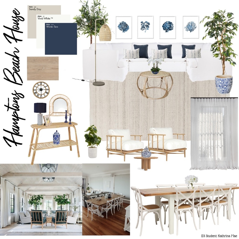 Hampton Beach House Mood Board by kathrinamae on Style Sourcebook