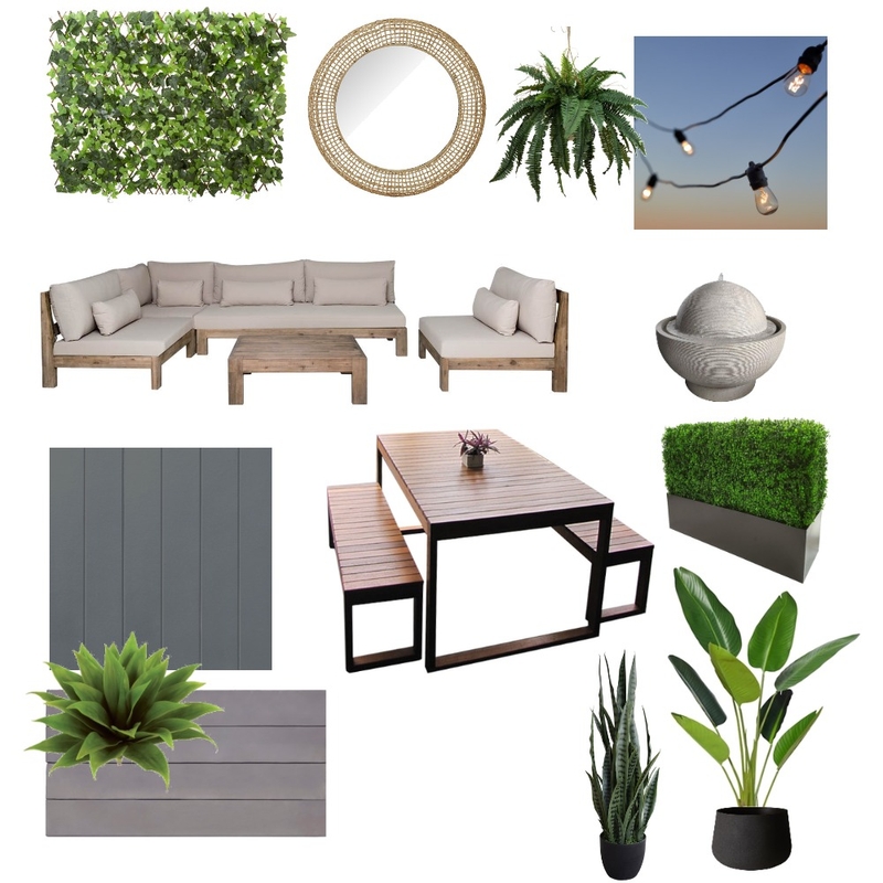 Natural patio Mood Board by Lianalow on Style Sourcebook