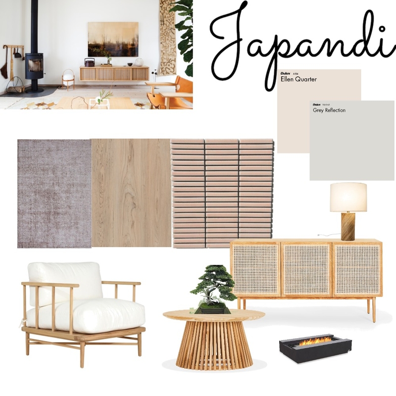 japandi Mood Board by Captkirk on Style Sourcebook