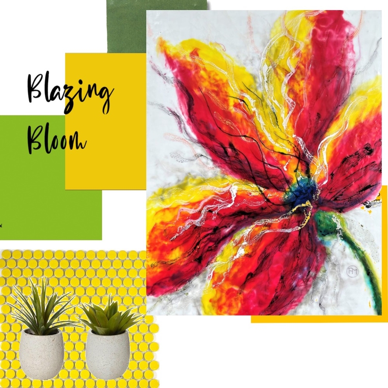 Blazing Bloom 3 Mood Board by andrea.moser@bigpond.com on Style Sourcebook