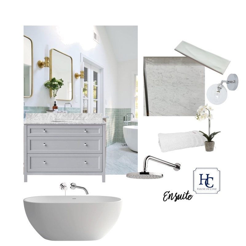 Taigum Ensuite Mood Board by House of Cove on Style Sourcebook