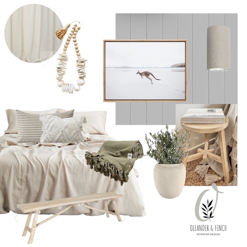 Hassan guest room 1 Mood Board by Rhiannon Lee, Oleander & Finch Interiors on Style Sourcebook