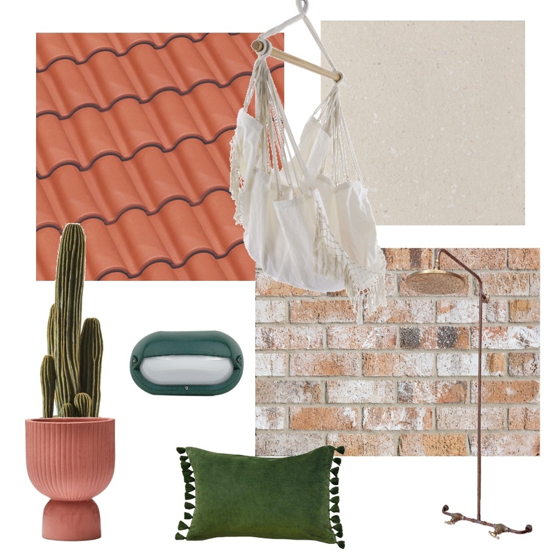 Palm Springs Modern Mood Board by Brickworks on Style Sourcebook