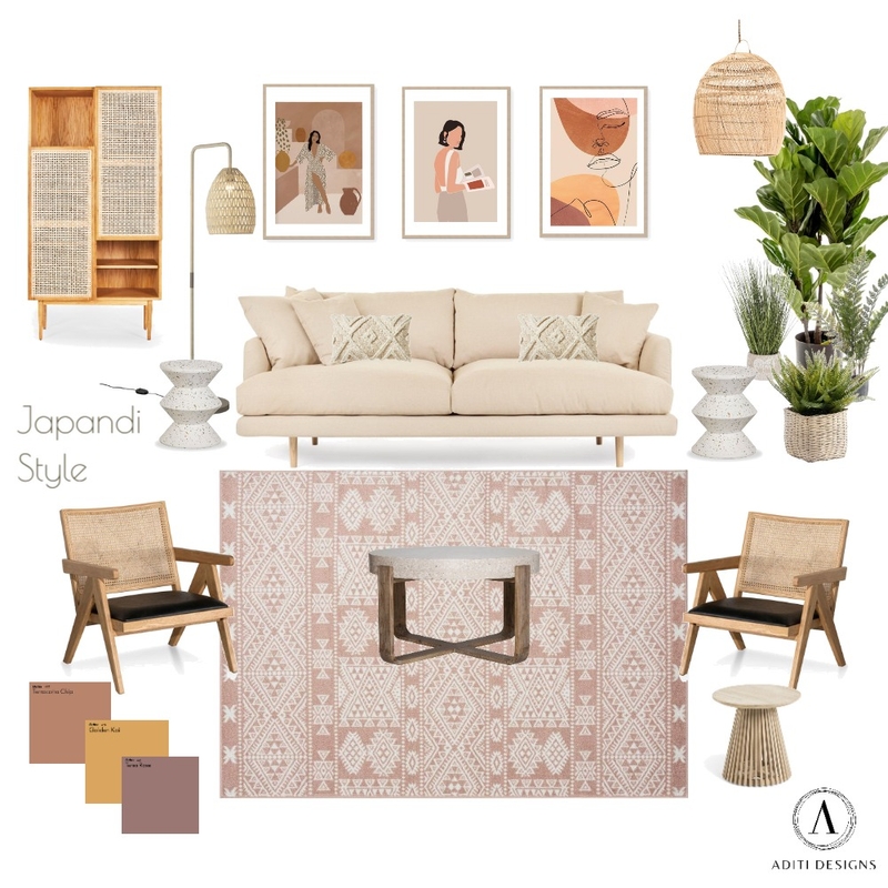 Scandinavian, japandi, light & bright,Earthy, Mood Board by Aditi dixit on Style Sourcebook