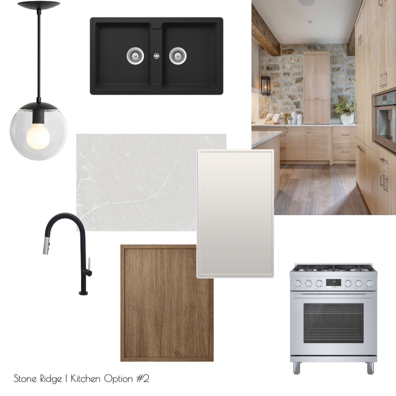 Stone Ridge I Kitchen I Option#2 Mood Board by hoogadesign@outlook.com on Style Sourcebook