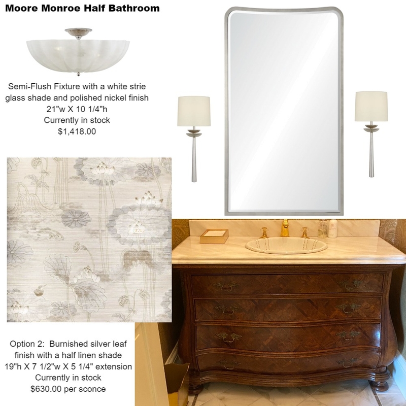 Moore monroe half bath 2 Mood Board by Intelligent Designs on Style Sourcebook