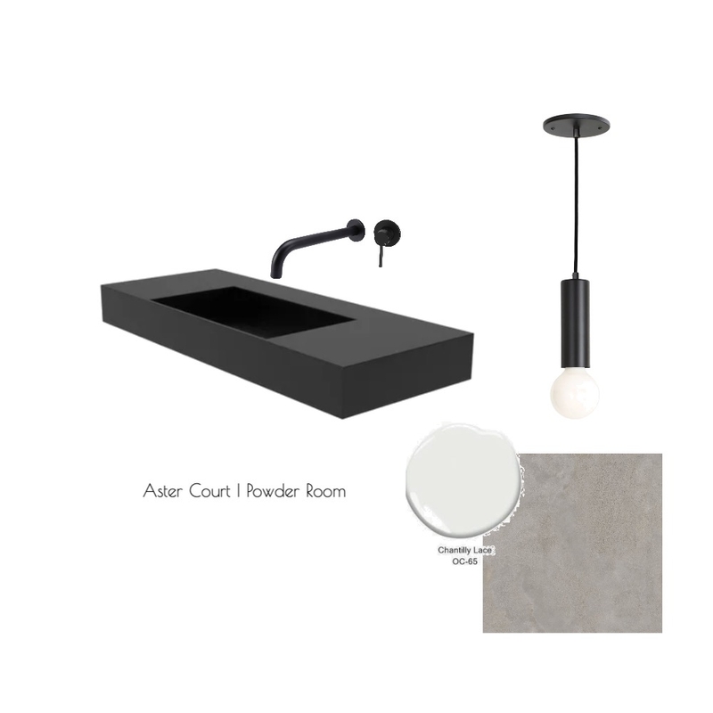 Aster Court I Powder Room Mood Board by hoogadesign@outlook.com on Style Sourcebook