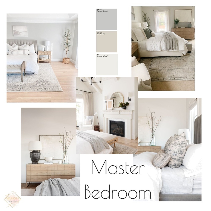 Master Bedroom Mood Board by Wunder Interiors on Style Sourcebook