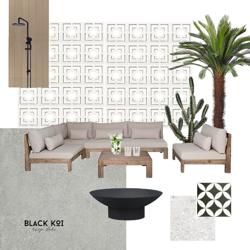 Outdoors Mood Board by Black Koi Design Studio on Style Sourcebook