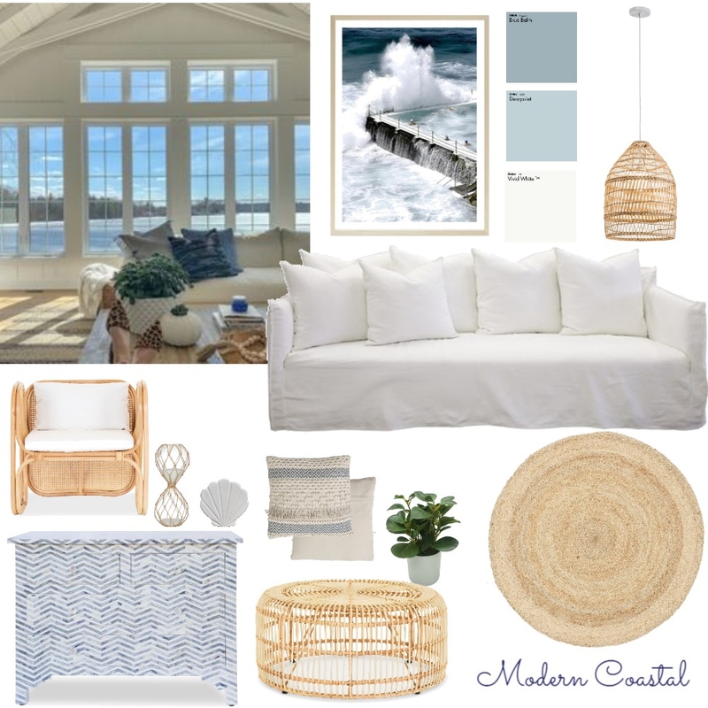 Coastal Mood Board by BethLewison on Style Sourcebook