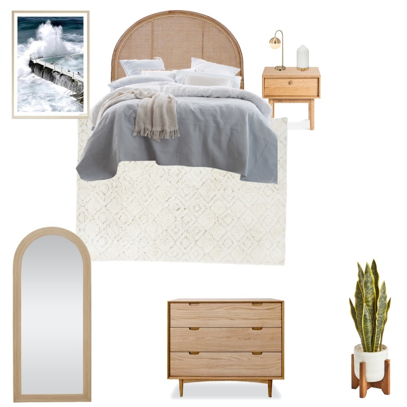 Beachside Main Bedroom Mood Board by Elysia on Style Sourcebook