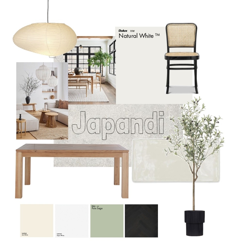 Japandi Mood Board by maikadevela on Style Sourcebook