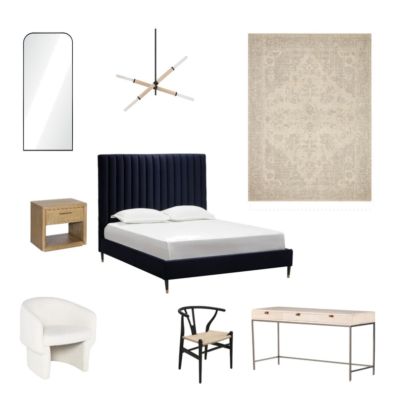 Natasha Bedroom Mood Board by LC Design Co. on Style Sourcebook