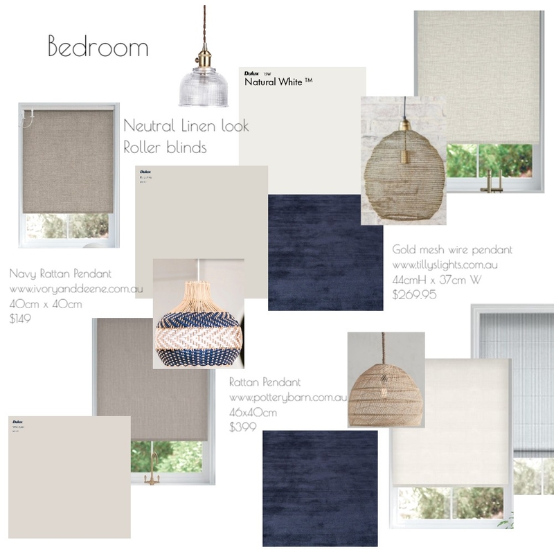 Bedroom Hopetoun Neutrals Mood Board by Batya Bassin on Style Sourcebook