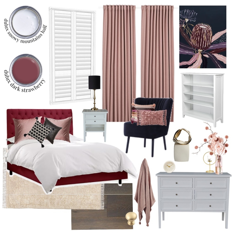 master bedroom Mood Board by RelmResidential on Style Sourcebook