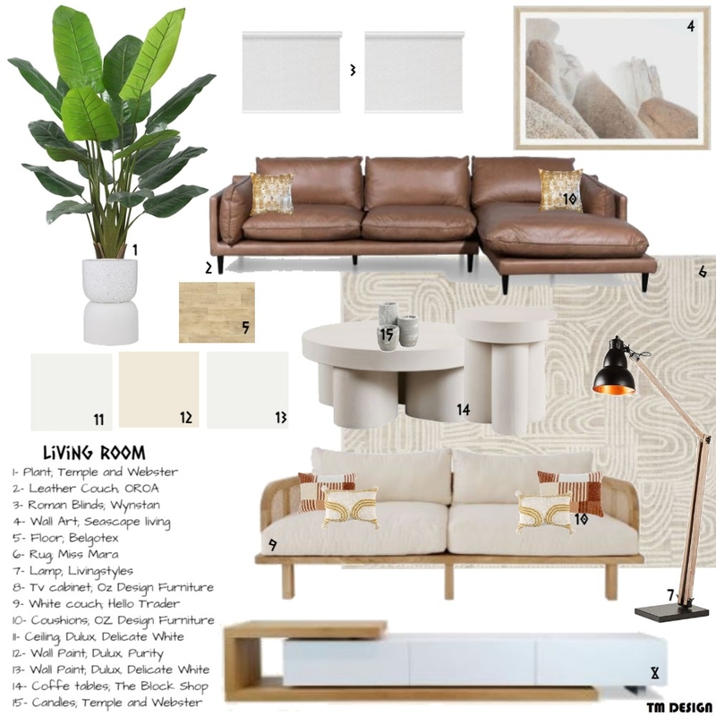 Sample Board LR Mood Board by TMDesign on Style Sourcebook