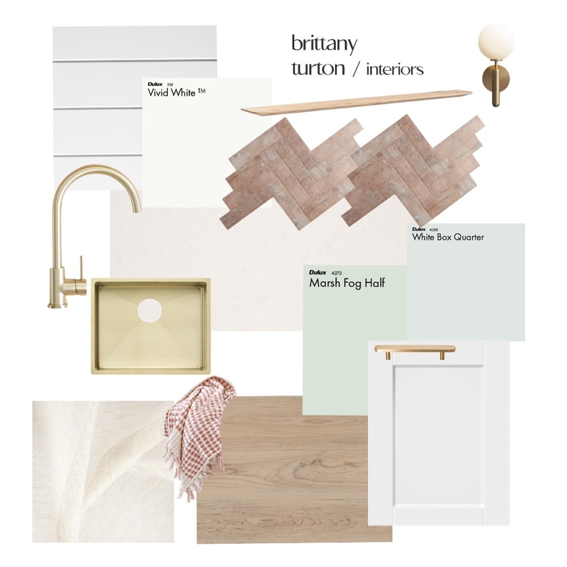 Studio Kitchen/Living Finishes Mood Board by brittany turton interiors on Style Sourcebook