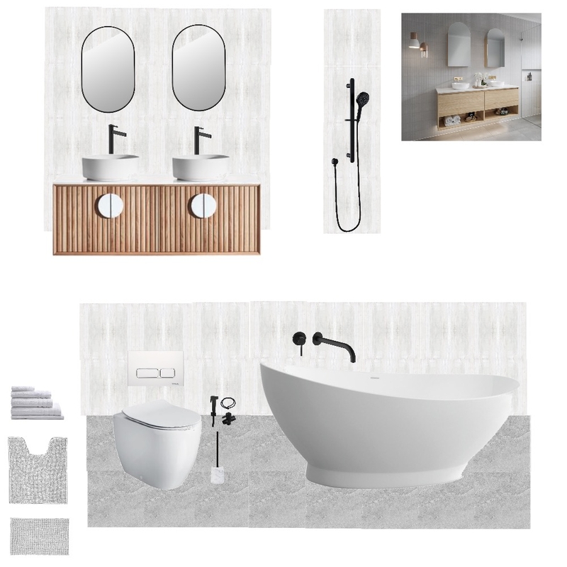 Master Bathroom Mood Board by Nang on Style Sourcebook