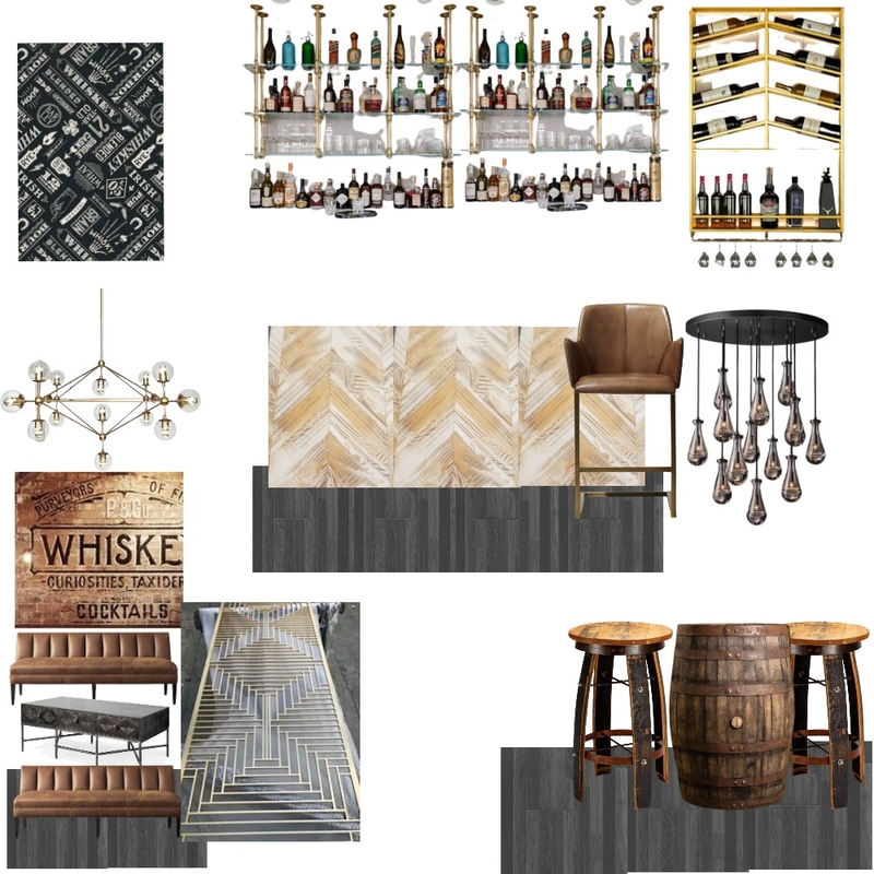 WhiskeyDistillery Mood Board by KennedyInteriors on Style Sourcebook