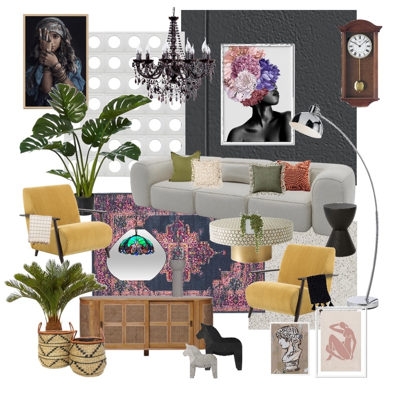 Eclectic living Mood Board by GK ESTÚDIO on Style Sourcebook