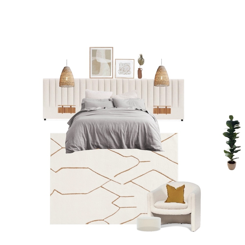 Drohan Master Bedroom Option #2 Mood Board by modernminimalist on Style Sourcebook