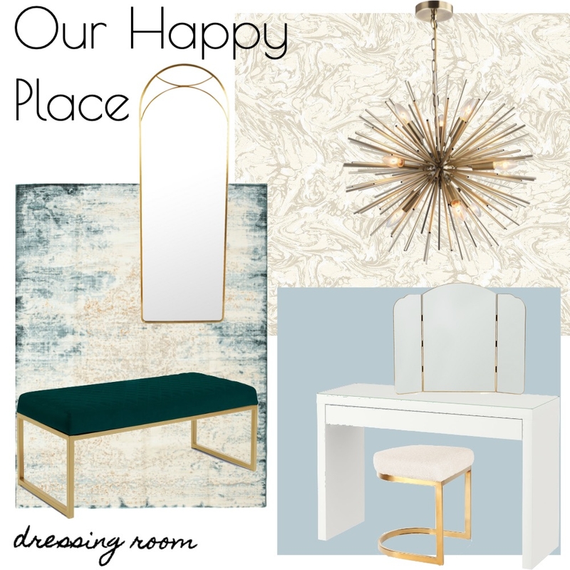 Our Happy Place - Dressing room Mood Board by RLInteriors on Style Sourcebook