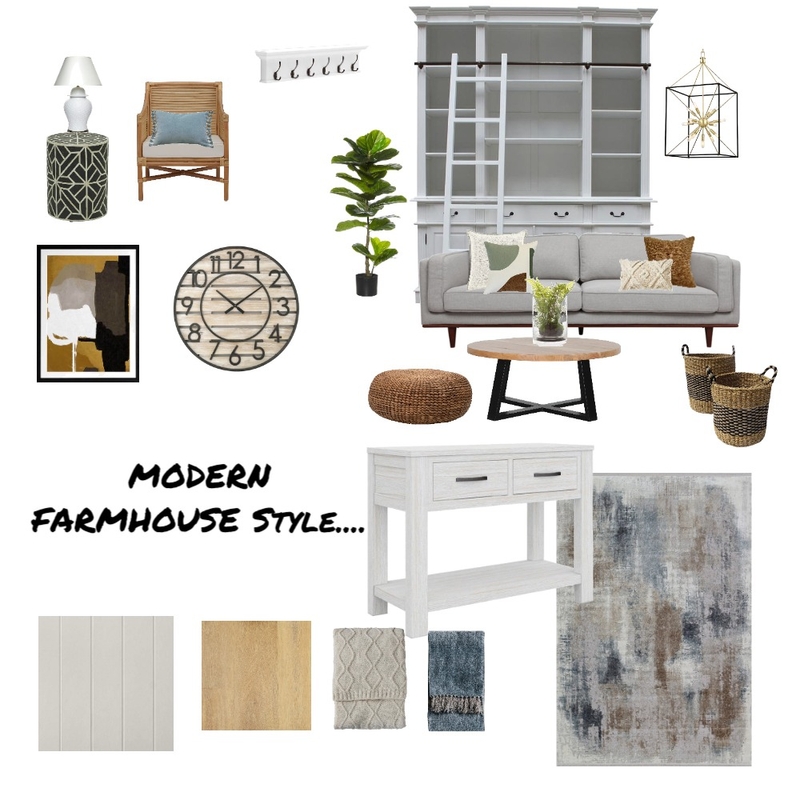 modern farmhouse style Mood Board by RICHEL ALMAZAN on Style Sourcebook