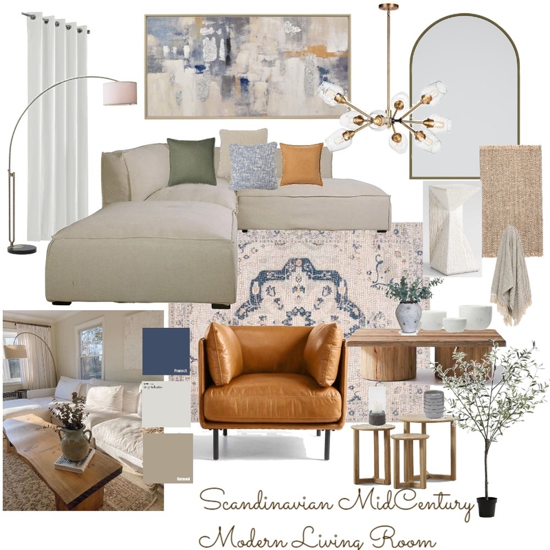 Midcentury Modern Scandanavian Mood Board by Reynaguelos on Style Sourcebook