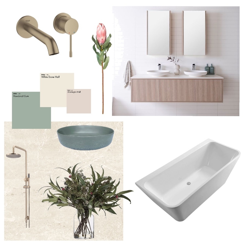 Modern Australian Bathroom Mood Board by ZoeW on Style Sourcebook