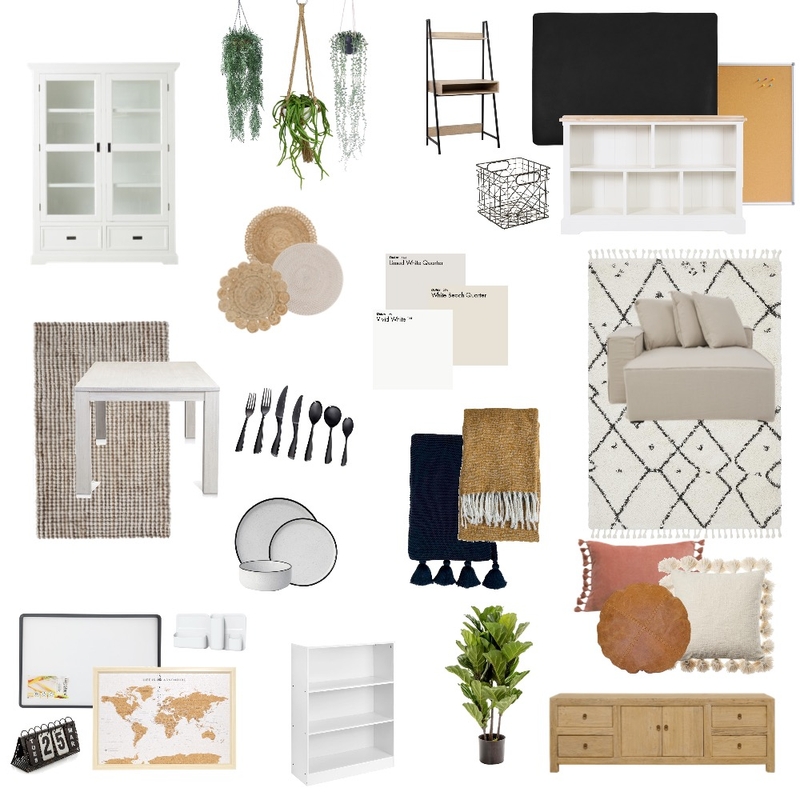 Living-Homeschool-Extra Living Mood Board by A.Noto on Style Sourcebook