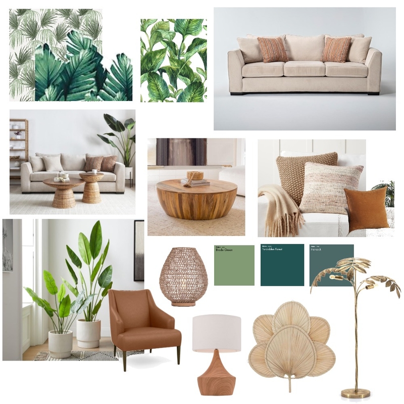 Tropical Living Room Mood Board by rollychu on Style Sourcebook