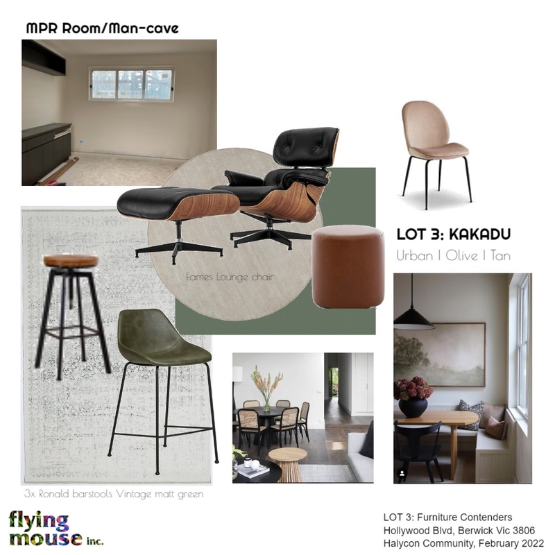 Lot 3: KAKADU I Urban I Olive I Tan Mood Board by Flyingmouse inc on Style Sourcebook