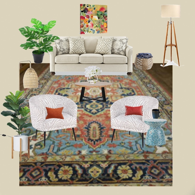 Living Room Big Rug Mood Board by Jaleh on Style Sourcebook