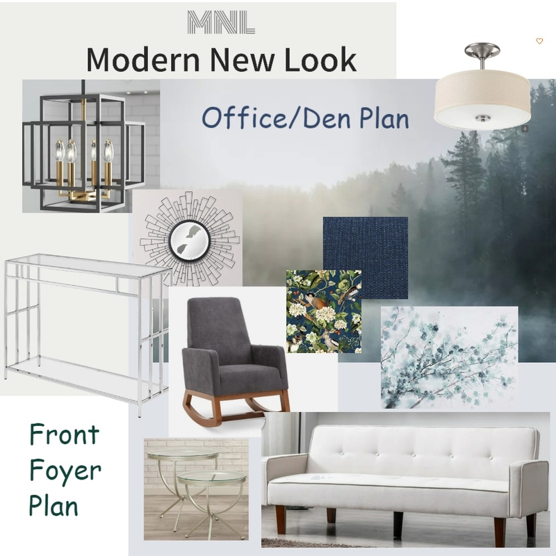 Dan's Office/Den and Foyer Mood Board by Lasile on Style Sourcebook