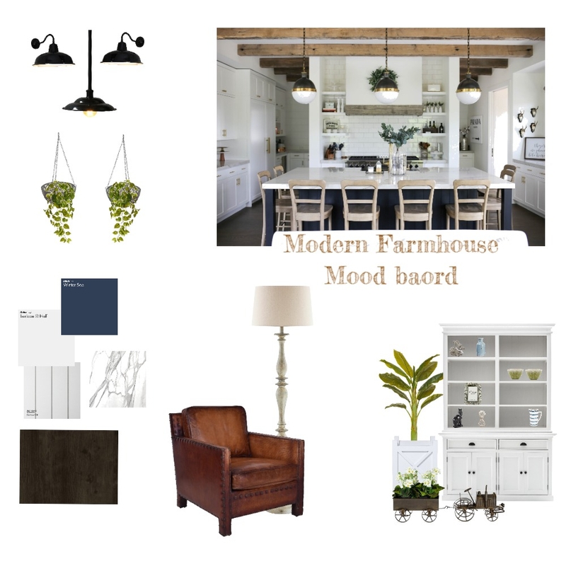 Modern Farmhouse Mood Board by SaraBusari on Style Sourcebook