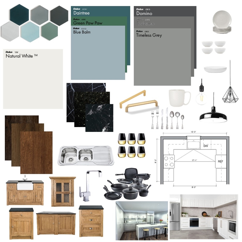 Kitchen Mood Board by InteriorYens on Style Sourcebook