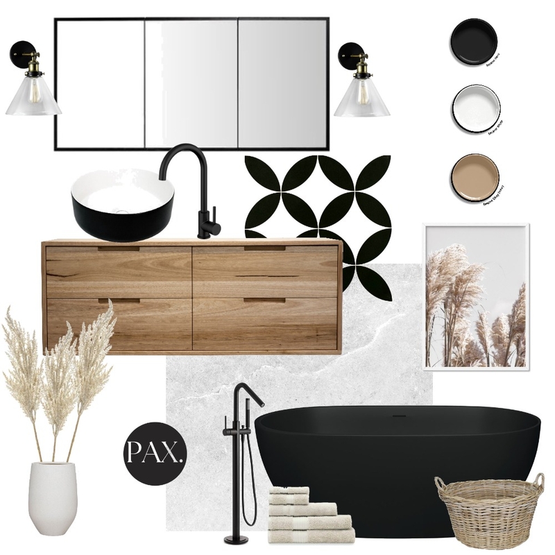 Bathroom Mood Board Mood Board by PAX Interior Design on Style Sourcebook