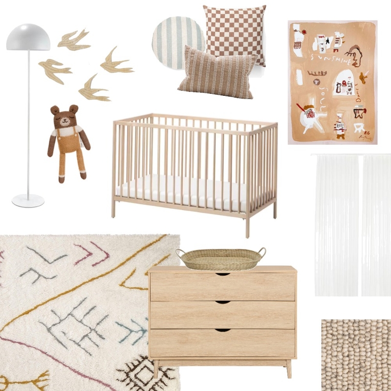 Nursery 1 Mood Board by kiralee on Style Sourcebook