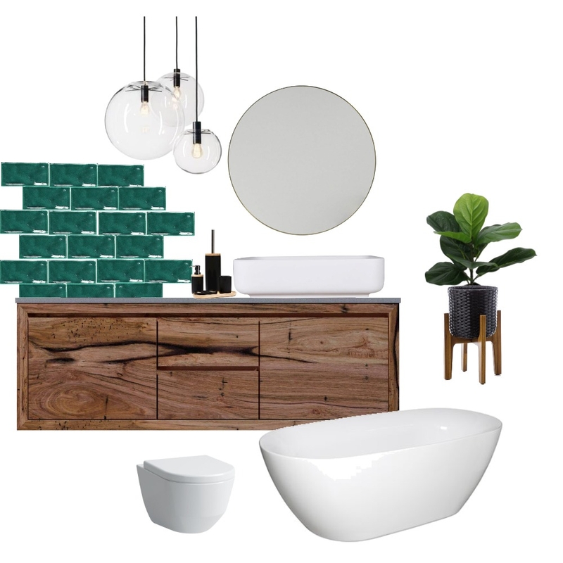 Bagno - Verde Legno Mood Board by silviam25 on Style Sourcebook