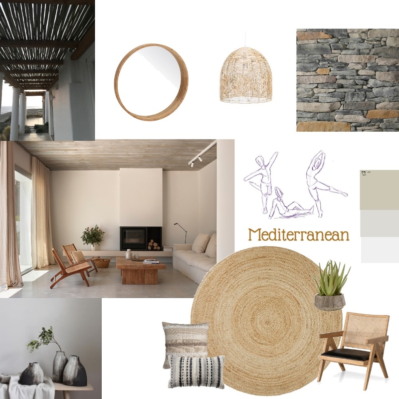 Mediterranean Mood Board by Delphin on Style Sourcebook