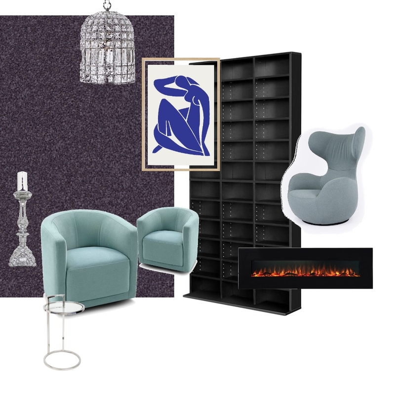 Purple/Aqua/Silver - Study Mood Board by sleizzzx on Style Sourcebook