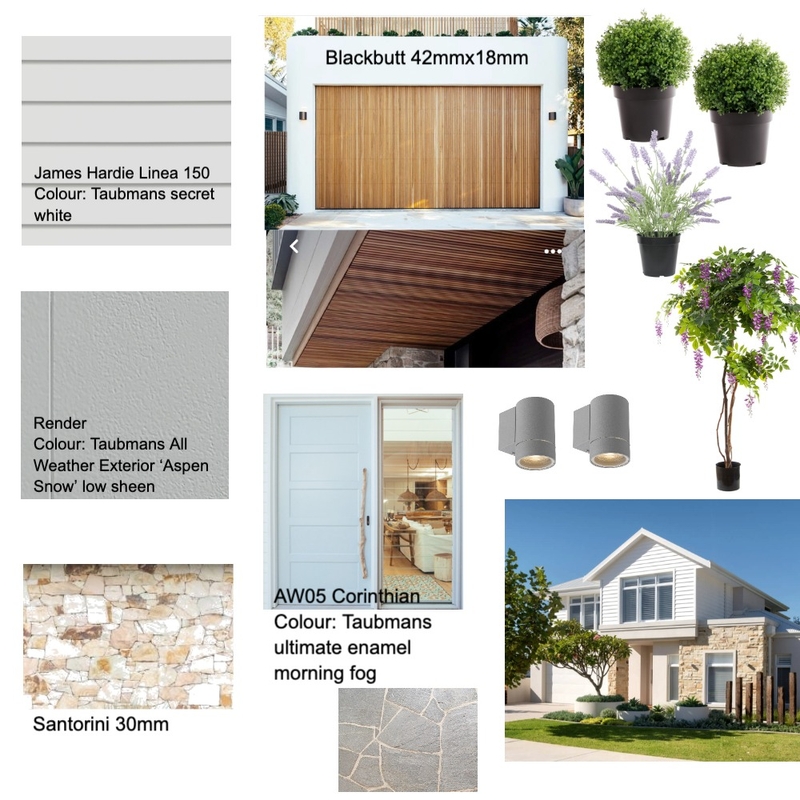 LP Build Exterior- Front Mood Board by dannikelly88 on Style Sourcebook