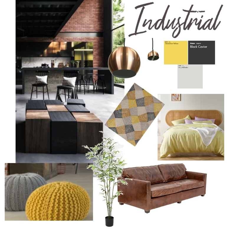 industrial Mood Board by kfabrizio on Style Sourcebook